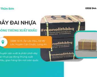 Dây đai nhựa đóng thùng xuất khẩu