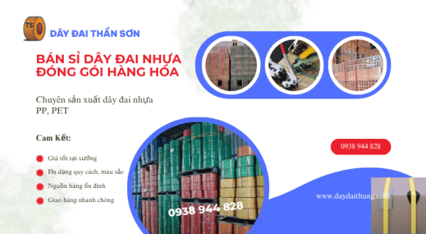 Dây đai PP đóng gói 
