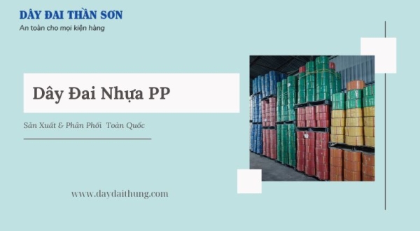 Cơ sở sản xuất dây đai nhựa