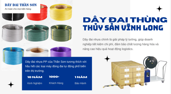 Dây đóng thùng thủy sản Vĩnh Long 