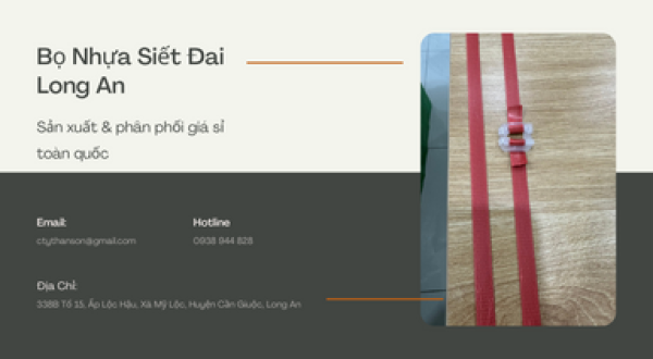 Mua bọ nhựa siết đai tại Long An