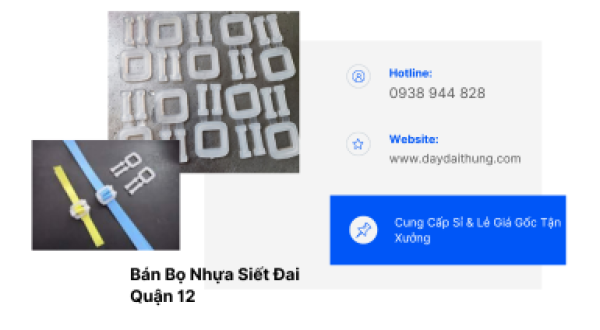 Mua bọ nhựa siết đai tại Quận 12