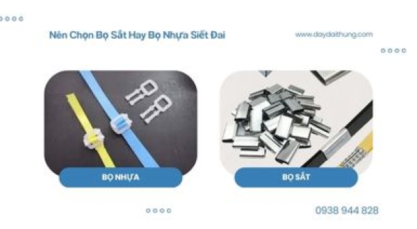 Nên chọn bọ sắt hay bọ nhựa dùng để siết đai