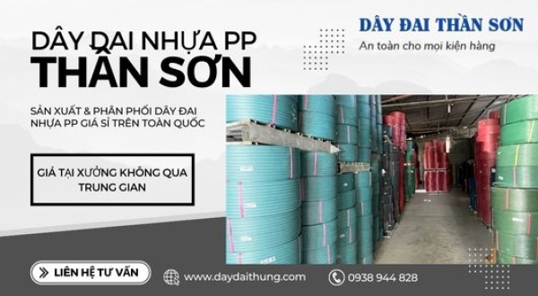 Sản xuất dây đai nhựa PP