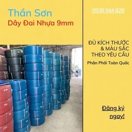 Dây đai nhựa PP 9mm