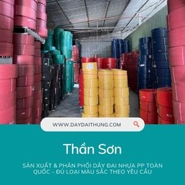 Dây đai nhựa PP màu hồng