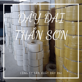 DÂY ĐAI NHỰA PP MÀU TRẮNG